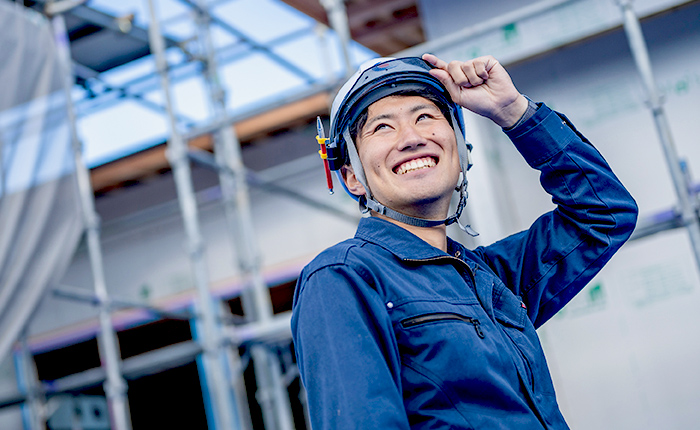 笑顔のスタッフ