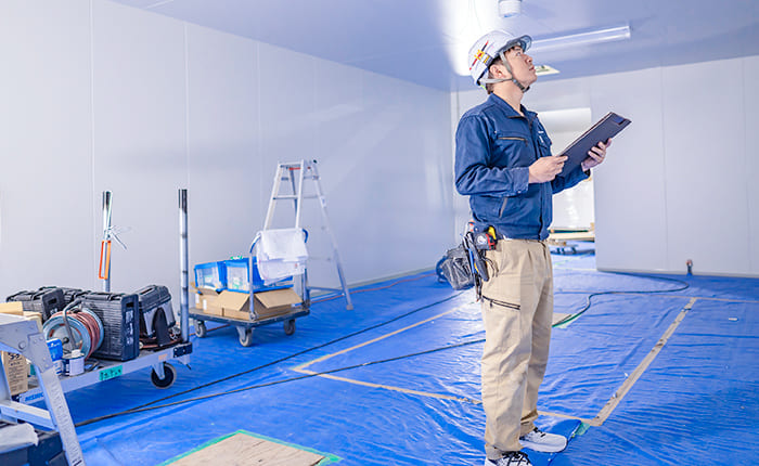一日の活動風景