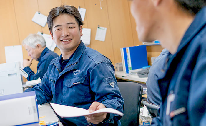 一日の活動風景