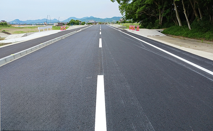 舗装部の写真